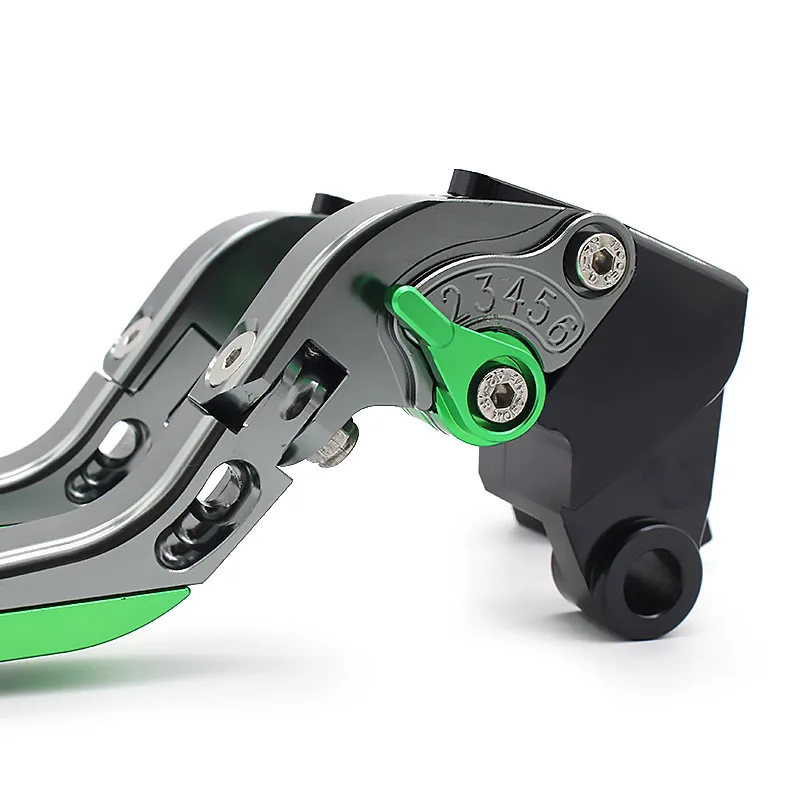ЧПУ Мотоцикл Складные Выдвижные сцепные рычаги для Kawasaki Z250 Z300 Z750 Z800 Z900 Z1000 Z1000SX Z750R