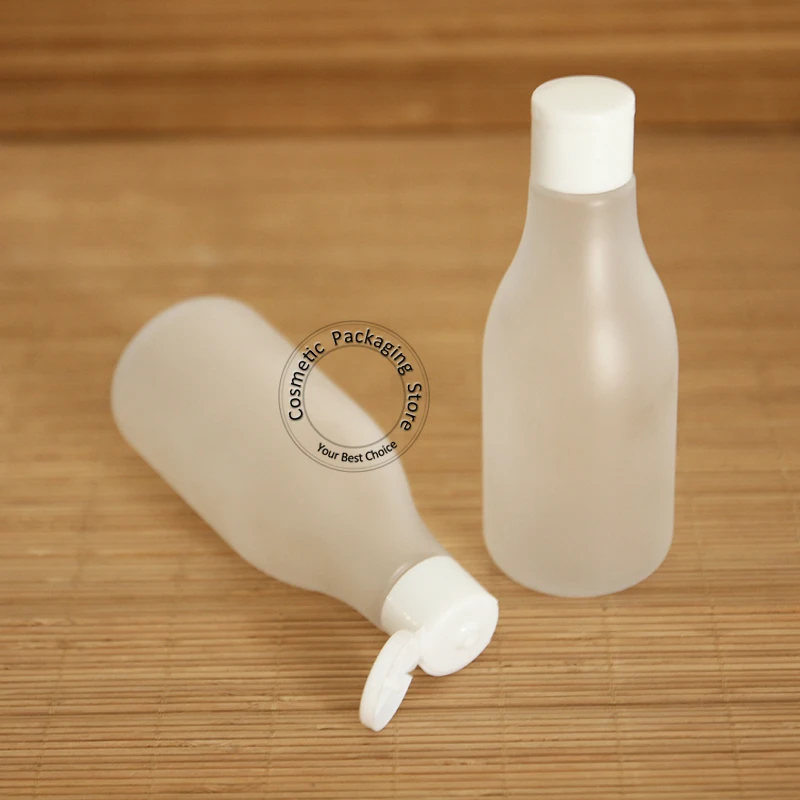 Пластиковый флакон с откидной крышкой объемом 200 мл 60 шт./лот косметический