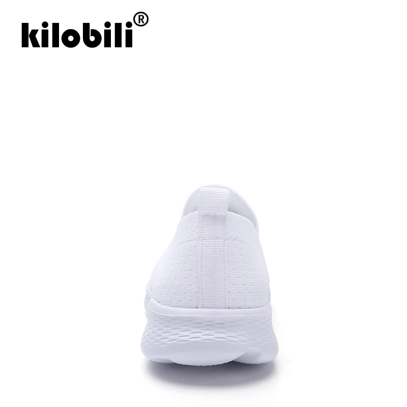 Kilobili 2019 Весна Для женщин плоские кроссовки обувь дышащие сетчатые туфли балетки