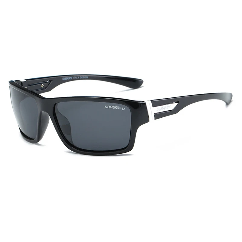 DUBERY Polarized Sunglasses Men Driver Sport Sun Glasses Brand Designer For Male Driving Fishing Goggles UV400 Oculos de YQ573
