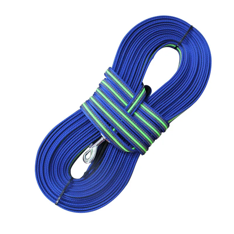 Blue Green Pawstrip 5 размер нейлоновый собачий поводок для питбуля Чихуахуа открытый трекинг тренировочный поводок для собак 1,8 м/3M/5 м/10 м/15 м - Цвет: Blue Green