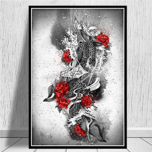 BO xianru533-05 Картина на стену для дома холст модульной живописи Японский Bushido HD печатные картинки в скандинавском стиле плакат для украшения гостиной - Цвет: BO xianru533-05