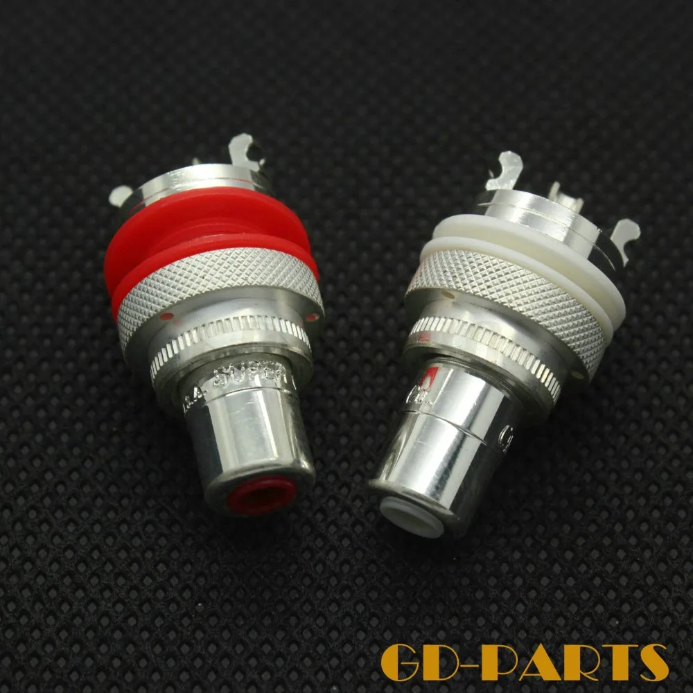 Гнездовой разъем RCA GD PARTS CMC 805 2.5AG для усилителя колонок cd плеера Hi Fi крепление на