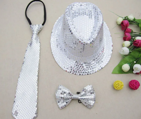 Женская и детская джазовая шапка с блестками в стиле хип-хоп серебристая розовая