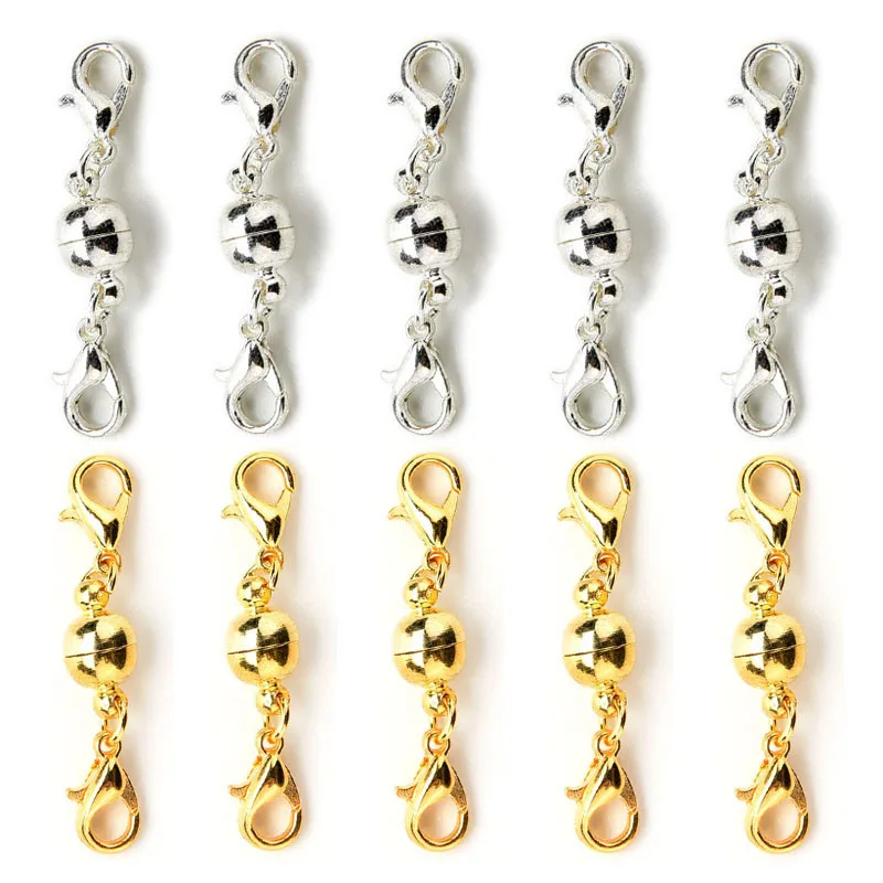 5 шт. прочные магнитные застежки для ювелирных изделий ожерелья и браслета 2