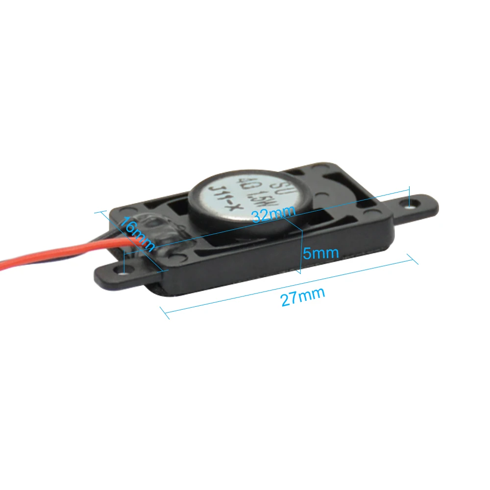 AIYIMA 2 шт. мини аудио портативный динамик s 2716 4 Ом 1 5 Вт ноутбука квадратный DIY