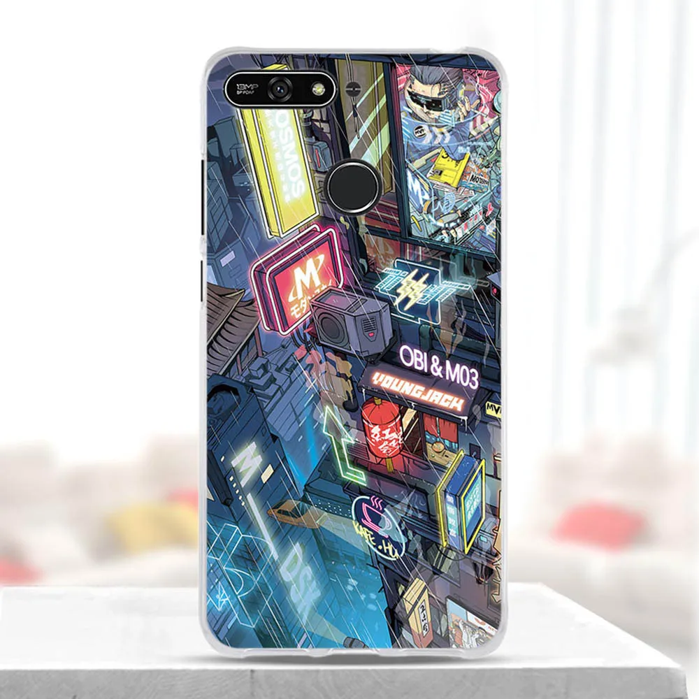 Чехол для huawei Honor 7A Pro/Y6 Prime чехол силиконовый чехол для huawei Y6 Prime чехол для huawei Honor 7A Pro Чехол - Цвет: 27