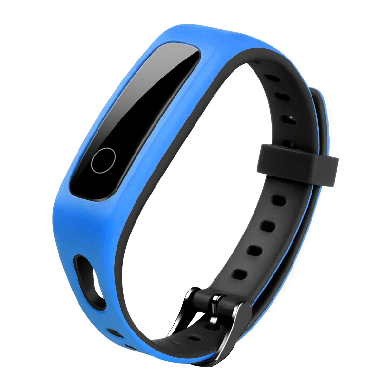 6839 Силиконовый ремешок для HONOR Band 4 Running Edition / huawei band 3e Спортивная группа Две тонны запасной браслет Умный спортивный ремешок - Цвет: 6839