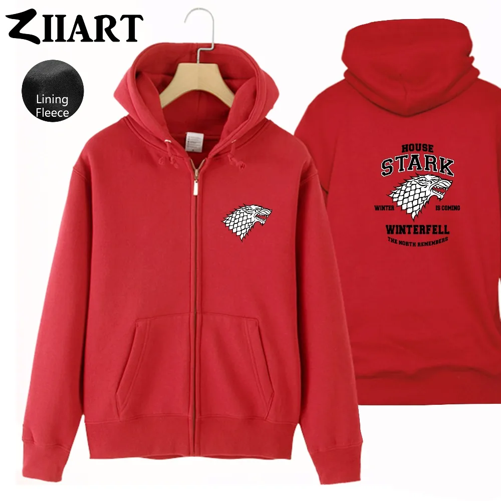 Приближается зима direwolf house stark sigil wolves winterfell the north member мужская флисовая толстовка