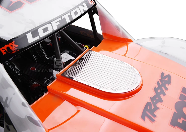 Корпус автомобиля металлическая защита двигателя для 1/7 Traxxas UDR защитная пластина