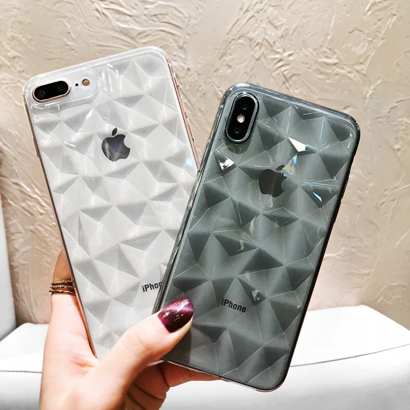 Чехол для iPhone 6 s 6s Plus 7 8 прозрачный силикон чехол X 10 мягкий TPU Ipone Coque | Мобильные
