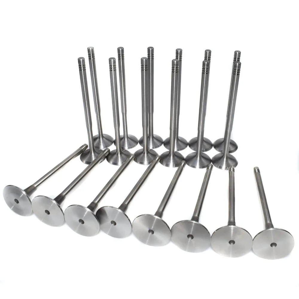 20 шт. Впускной Выпускной клапан для Audi A4 A6 S4 TT Quattro VW Beetle Golf Jetta Passat 1.8L 1997 1998 1999 2000 2001