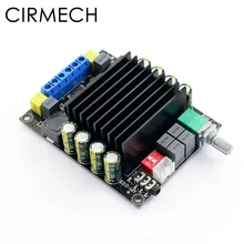 CIRMECH цифровой усилитель аудио Плата TDA7498 мощность аудио усилитель 2,0 класса D стерео HIFI усилитель DC12-36V 2*100 Вт