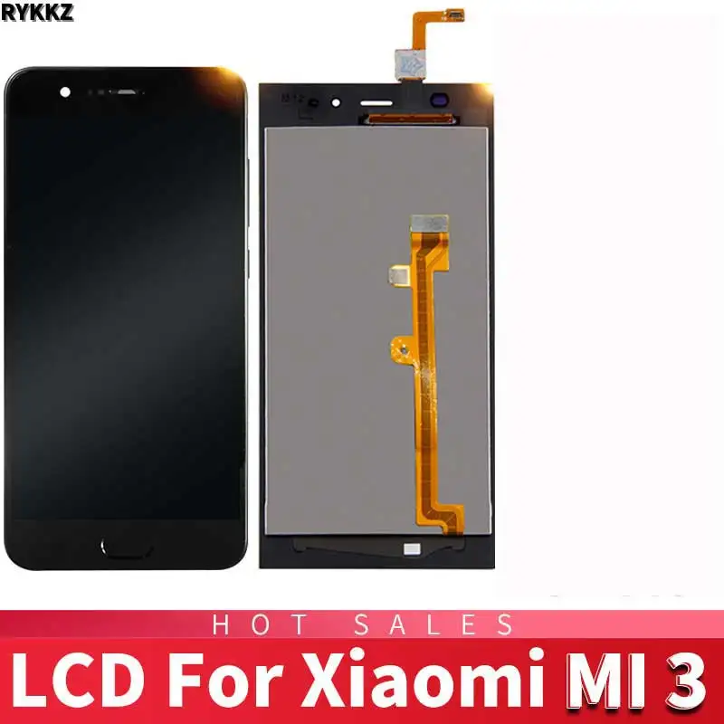 Для Xiaomi mi 3 ЖК дисплей сенсорный экран дигитайзер сборка для Запасные части AAA +