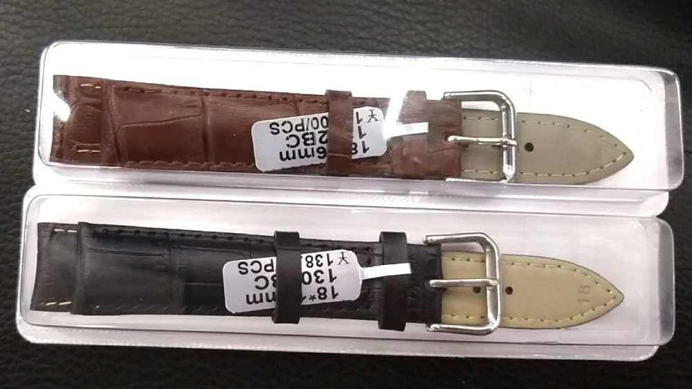 Новые часы браслет ремень черные Ремешки для наручных часов ремешок из