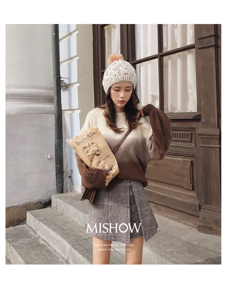 Mishow Модный женский джемпер MX18D5528