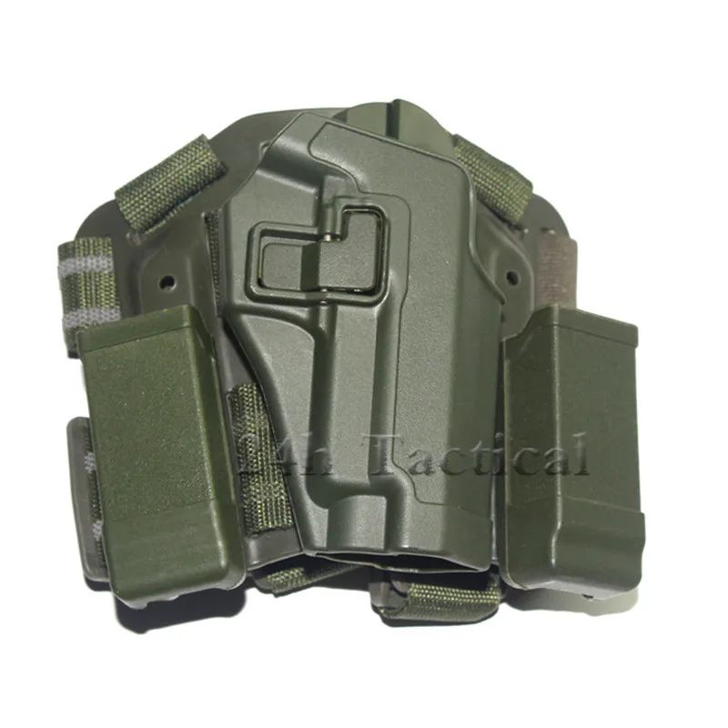 Тактическая кобура CQC SIG SAUER P220 P226 RH с откидной ножкой карманом для магазина чехол