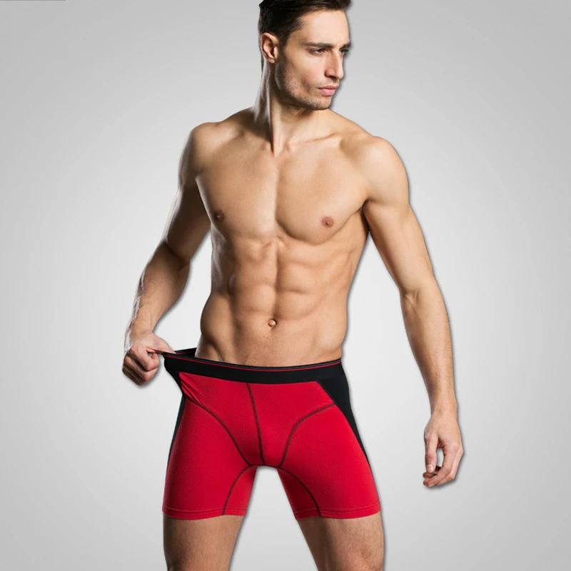 3 шт./компл. мягкие мужские трусы хлопковые боксеры нижнее белье для верховой езды