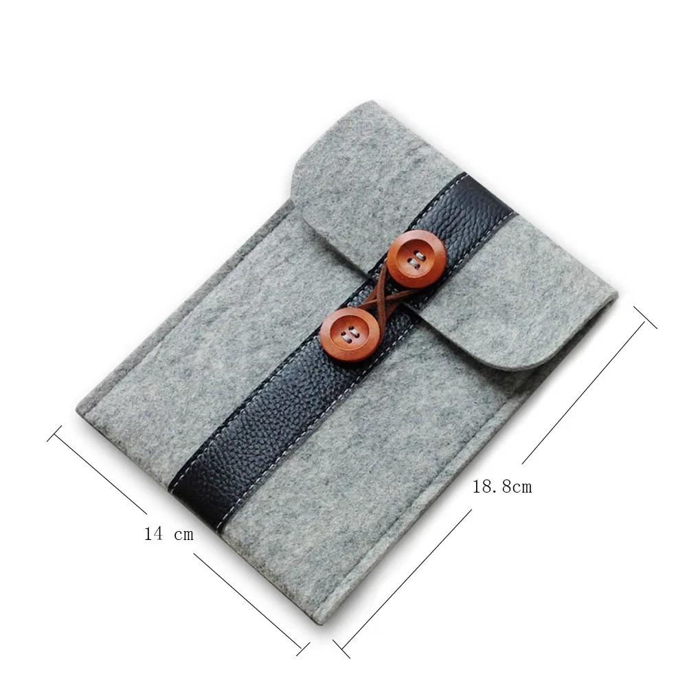 100% шерсть войлочная сумочка-рукав с текстурой &quotДикая Лошадь&quot чехол Обложка