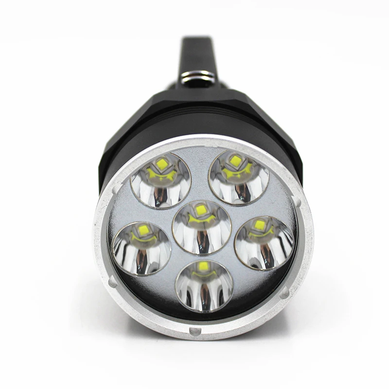 저렴한 방수 다이빙 손전등 6 X L2 LED 7200 루멘 수중 작업, 스쿠버 18650 토치 EU AC 충전기 저렴한 방수 다이빙 손전등 6 X L2 LED 7200 루멘 수중 작업, 스쿠버 18650 토치 EU AC 충전기