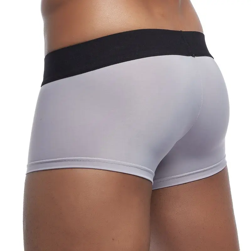 JOCKMAIL, сексуальное мужское нижнее белье, боксеры, шорты, мужские, s, трусы, дышащие, нейлон, лед, шелк, мужские трусы, трусы, cuecas, гей, нижнее белье