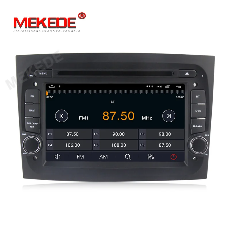 MEKEDE Android9.1 автомобильный dvd плеер gps навигатор для Fiat Doblo 2015 2016 TDA7851 wifi 4g