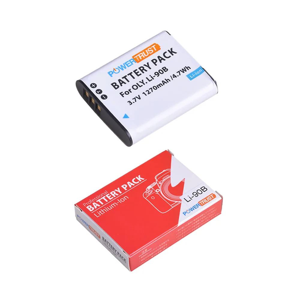 

1Pcs LI-90B LI 90B LI90B LI-92B Battery For Olympus Tough TG-5 TG-Tracker SH-1 SH-2 SP-100 IHS Tough TG-1 iHS TG-2 iHS