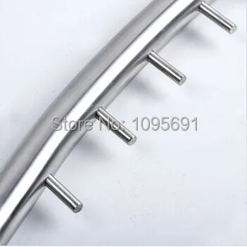 Бесплатная доставка регулируемая 304 нержавеющая сталь вешалка для одежды