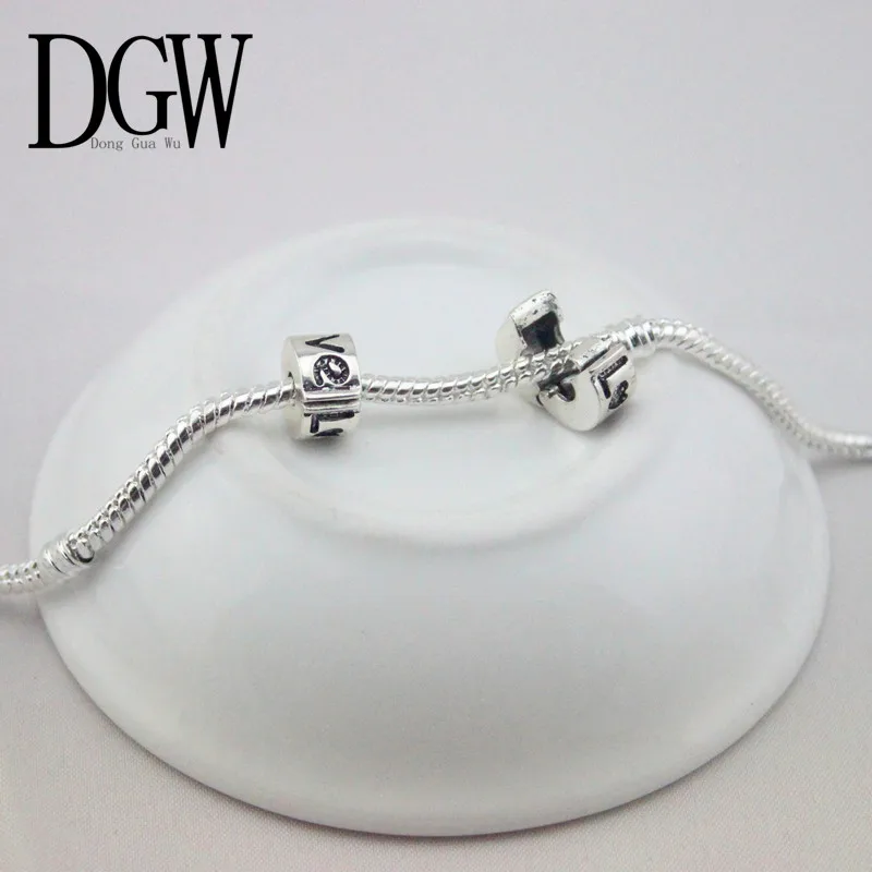 DGW 1 шт. подходит Pandora талисманы браслеты безопасности зажим в форме шарика стопор звезда узор Европейский Шарм DIY ювелирные изделия - Цвет: DWK B1