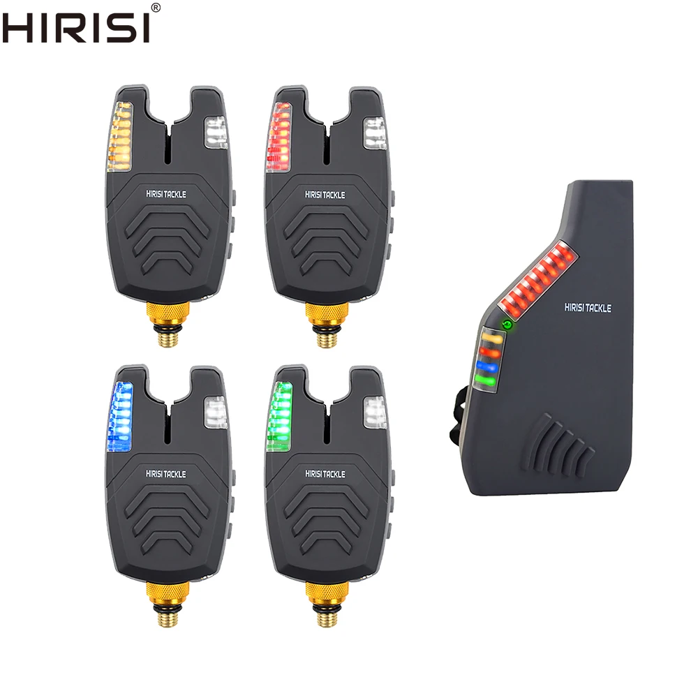 1 + 4 компл. карп рыбалка беспроводной сигнализатор поклевки для рыбалки