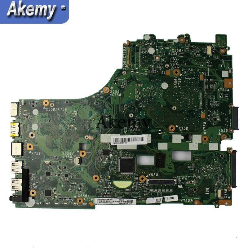 XinKaidi X550ZE материнская плата для ноутбука ASUS X550 X550Z K550 VM590Z A555Z K555Z X555Z