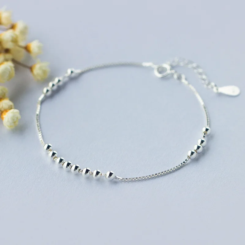 1 шт. серебряные ювелирные круглые шарики | Украшения и аксессуары