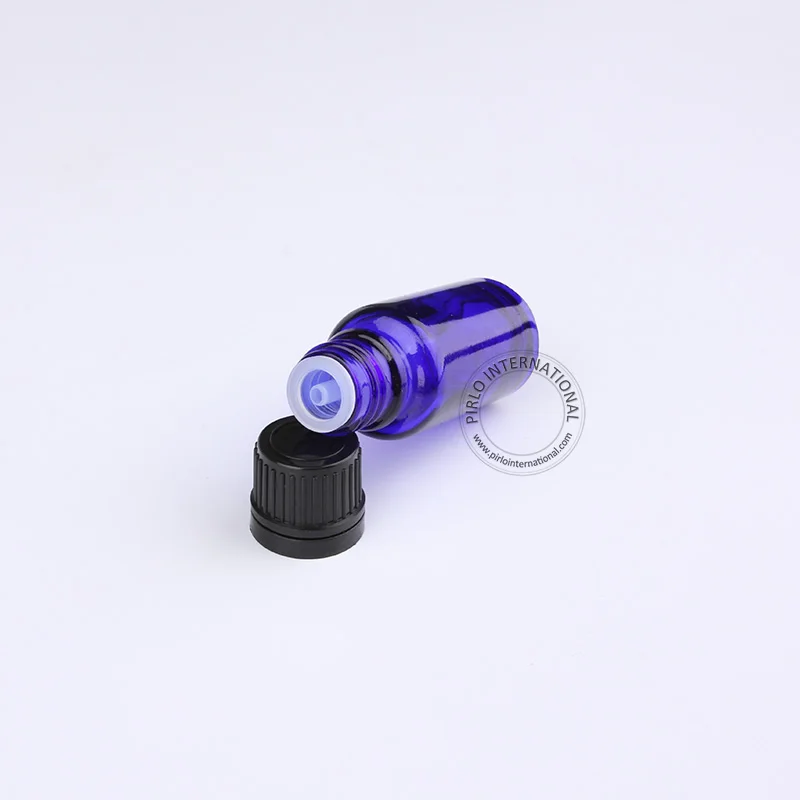

Makeup Tools 15ml Cobalt Blue Essential Oil Bottle,1/2 oz Glass Perfumes Vial, Tamper Evident Cap With Orifice Reducer, 30pcs