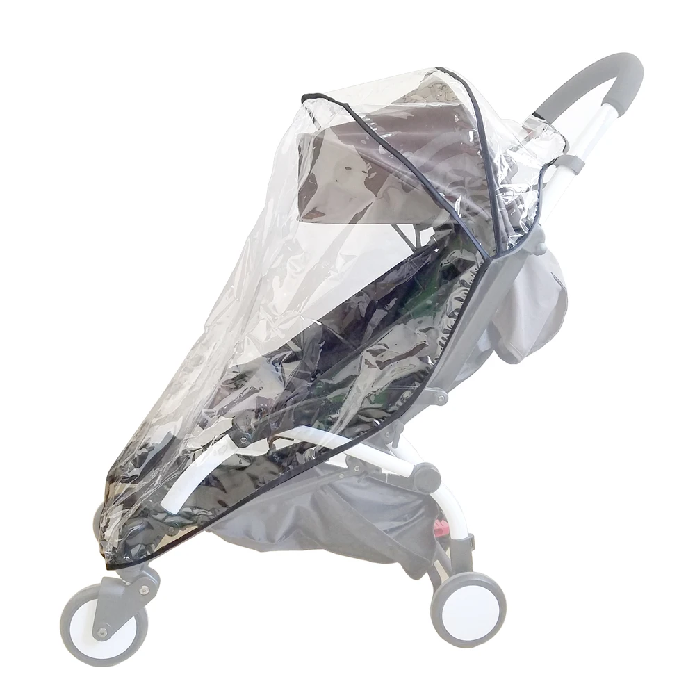 Совместимый дождевик Погодный щит пластиковая прозрачная сетка для Babyzen YOYO+ Plus прогулочная коляска