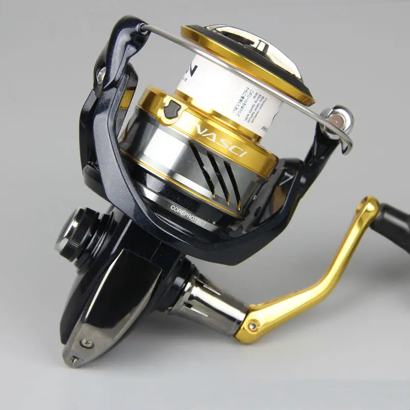 Катушка рыболовная Shimano NASCI с глубокой линией 4 + 1BB 5 0: 1/6.2:1 Hagane gear X Ship 1000/2500/C3000|fishing