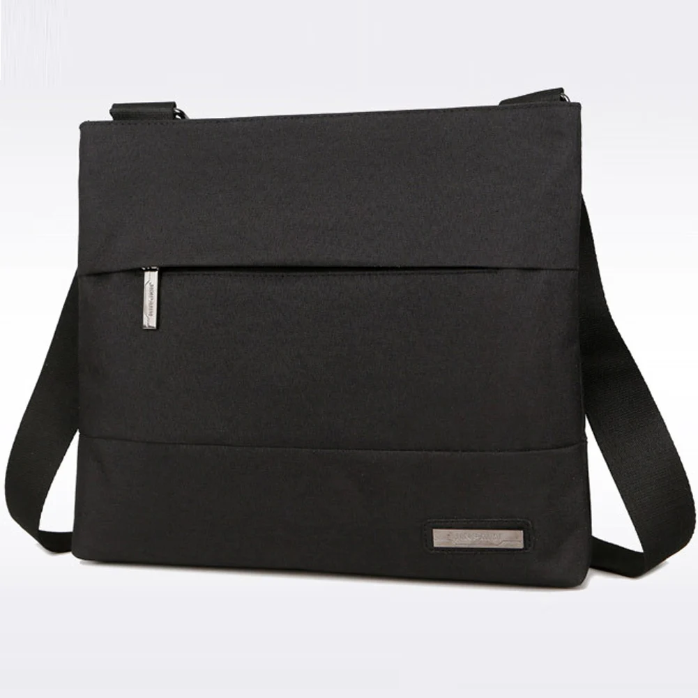 Men'S Bag Briefcase Oxford Solid Color Tote Laptop Shoulder Messenger Bags Work Business Black Gray 2018 New |