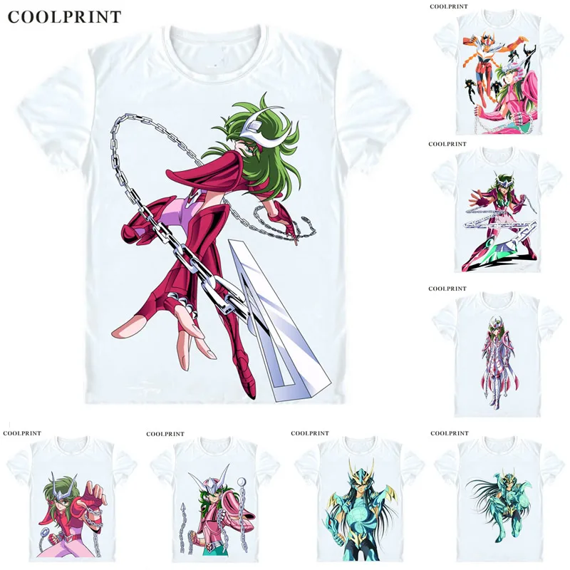 Andromeda Shun Andoromeda no Футболка Saint Seiya &quotРыцари зодиака&quot Повседневная футболка