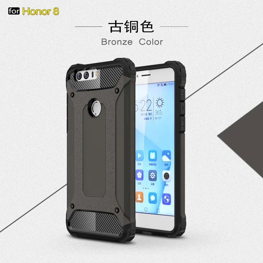 5.2For huawei Honor 8 lite чехол для huawei Honor 8 Honor8 FRD-L09 FRD-L19 FRD-L14 FRD-L04 FRD-AL00 FRD-TL00 FRD-AL10 Coque чехол - Цвет: Bronze