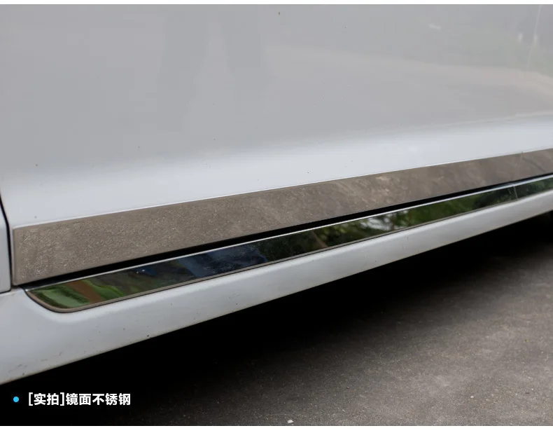 NEW ACCESSORIES car door body trim FOR Hyundai Sonata LF 9 SIDE DOOR BODY GARNISH MOULDING COVER trim PROTECTION CAR STYLING
