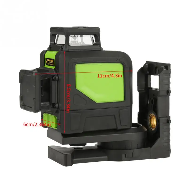 

8 Lines Laser Level Automatic Self Leveling 360 Rotary Leveling Tool Vertical&Horizontal Tilt & Outdoor Mode can use