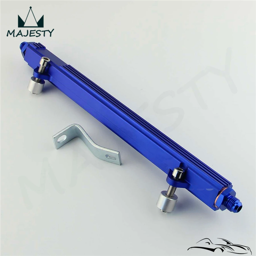 Синий топливный инжектор с высоким потоком для Lancer Evolution EVO 7 8 9 4G63 01 05|fuel rail|injector