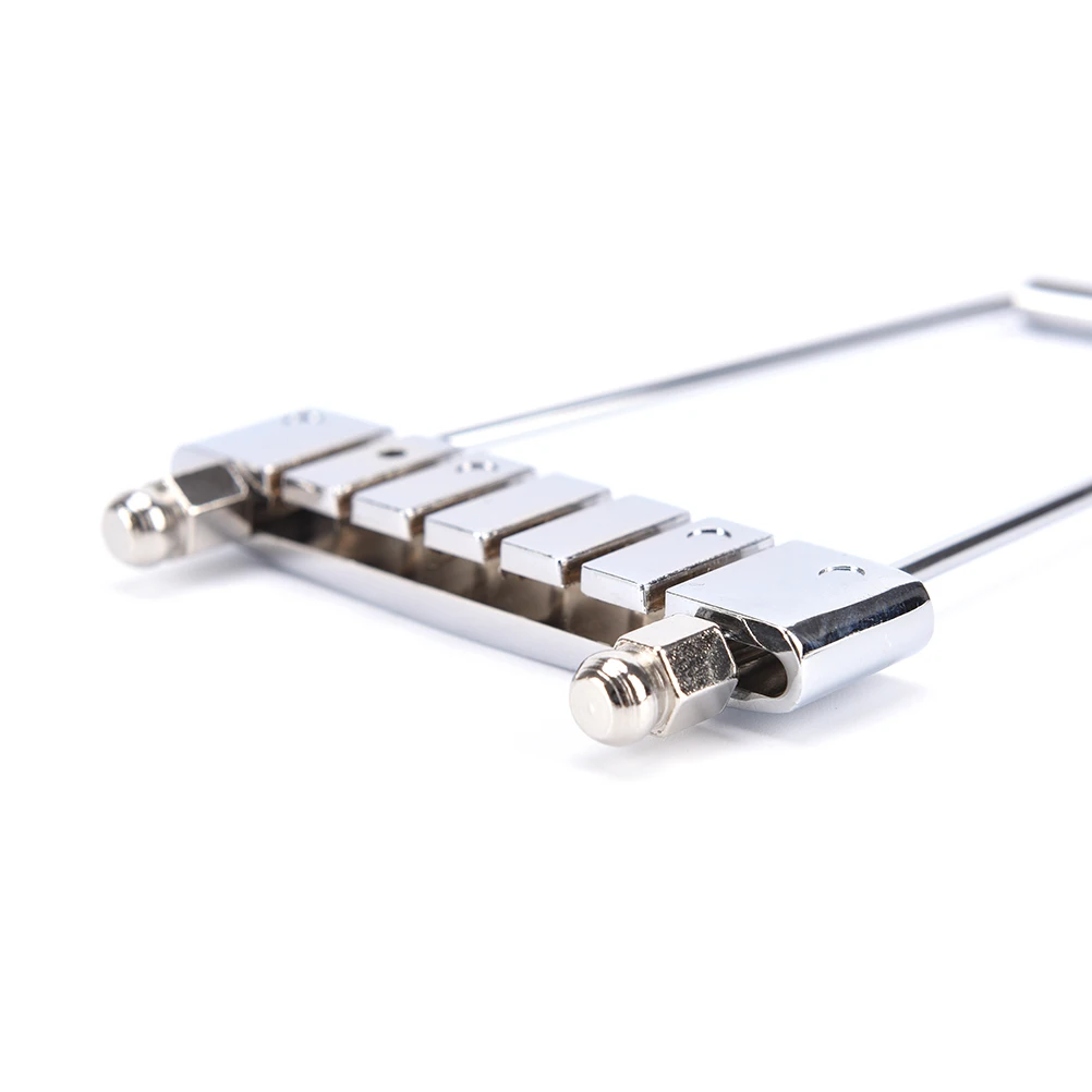 1 ПК каркас моста Серебряный гитарный Струнодержатель платье трапеция с открытой