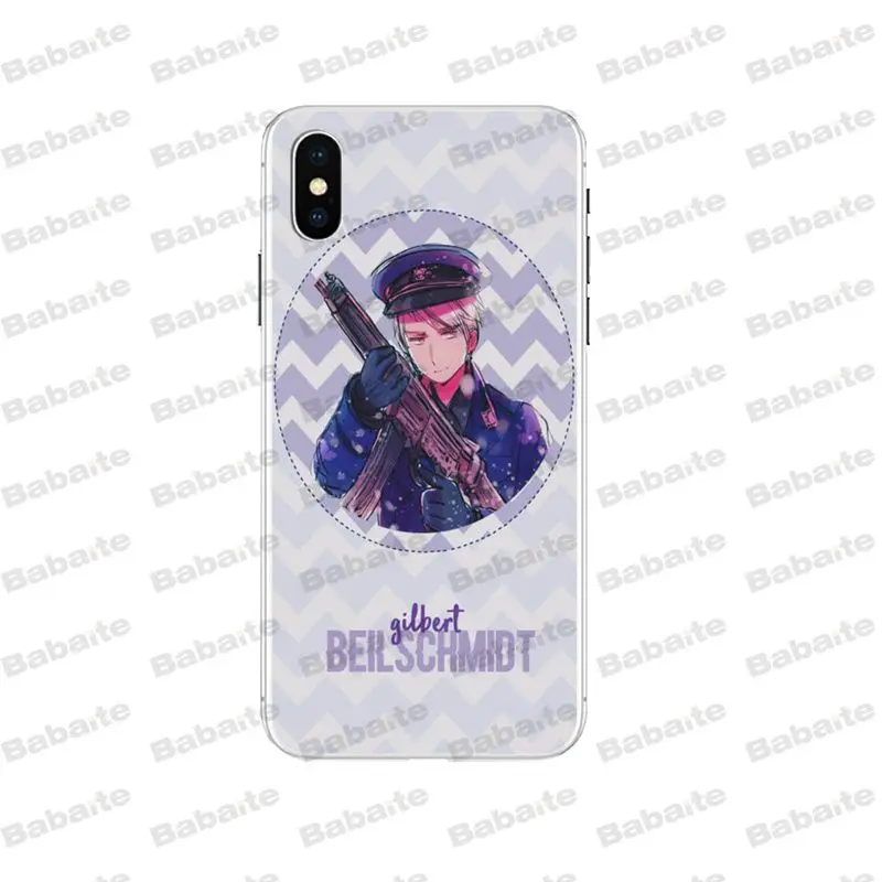 Babaite Hetalia Axis Powers Customer высококачественный чехол для мобильного телефона Apple iPhone 5 5S 6