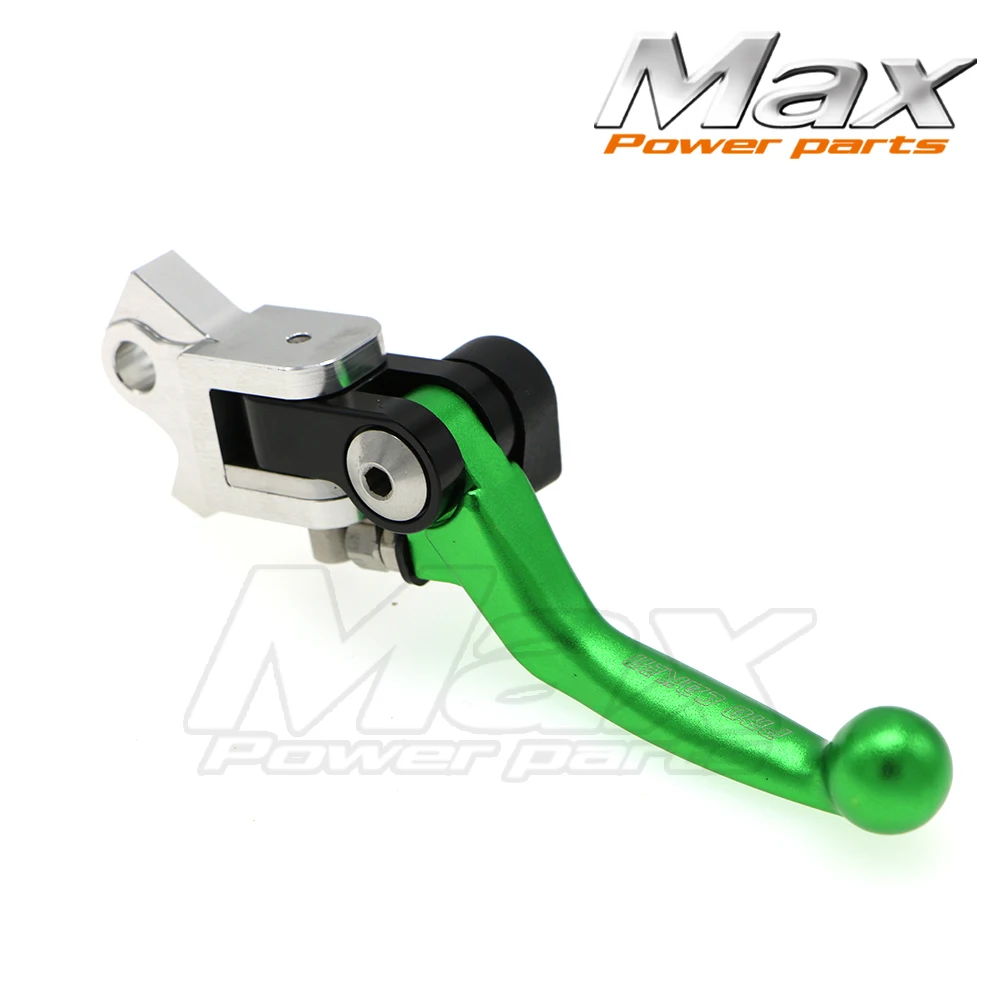 

Motorcycle Aluminum FOLDE BRAKE LEVERS Fit for KX250F 16-18 KX450F 13-18 Green High Quality Easy to Install Free Shipping