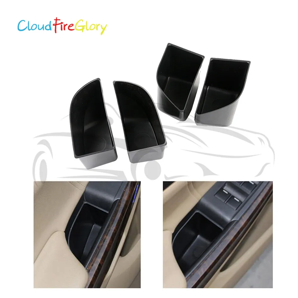 Cloudfireglory для Honda Accord 2008 2009 2010 2011 2012 4 шт. внутренний спереди+ Задняя дверная ручка подлокотник лоток для хранения чашки
