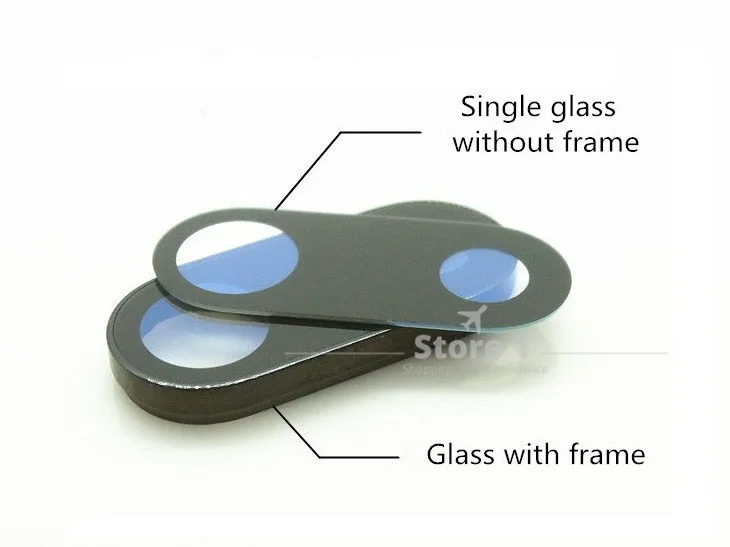 2pcs/Lot for Apple iPhone 7 Plus Camera Lens Sapphire Crystal Single Glass With/ Without Frame 7P 5.5 | Мобильные телефоны и