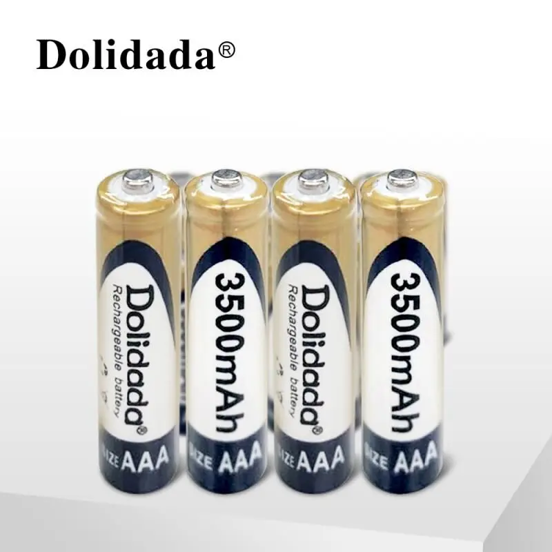 4 шт 1,2 v NIMH AAA батарея 3500mah перезаряжаемые батареи Ni-MH батареи AAA перезаряжаемые для игрушки дистанционного управления