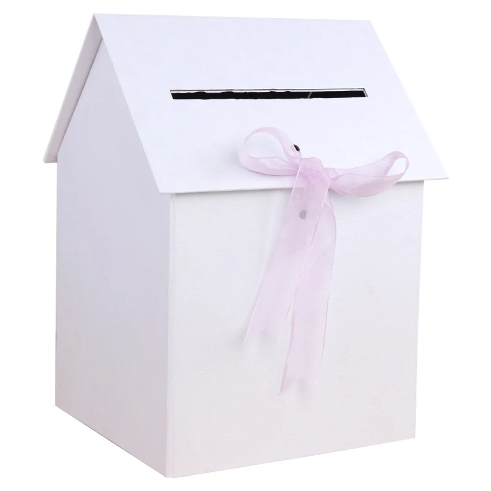 OurWarm свадьба в стиле кантри коробка для карт белый картон DIY Подарочная коробка для карт совет хранения копилки Baby Shower День рождения