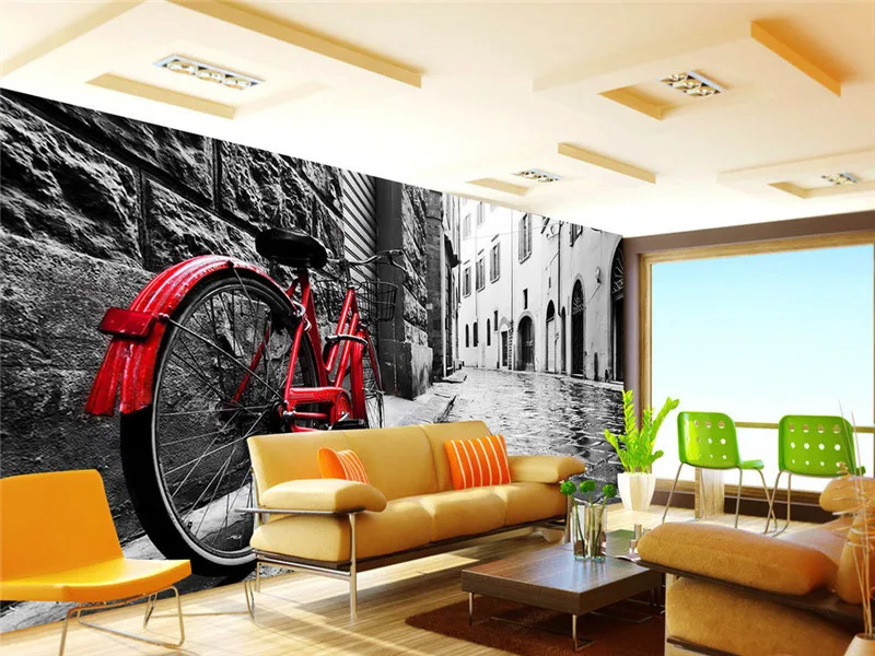 Обои Youman настенная 3D фотография обои ретро ностальгические для европейской