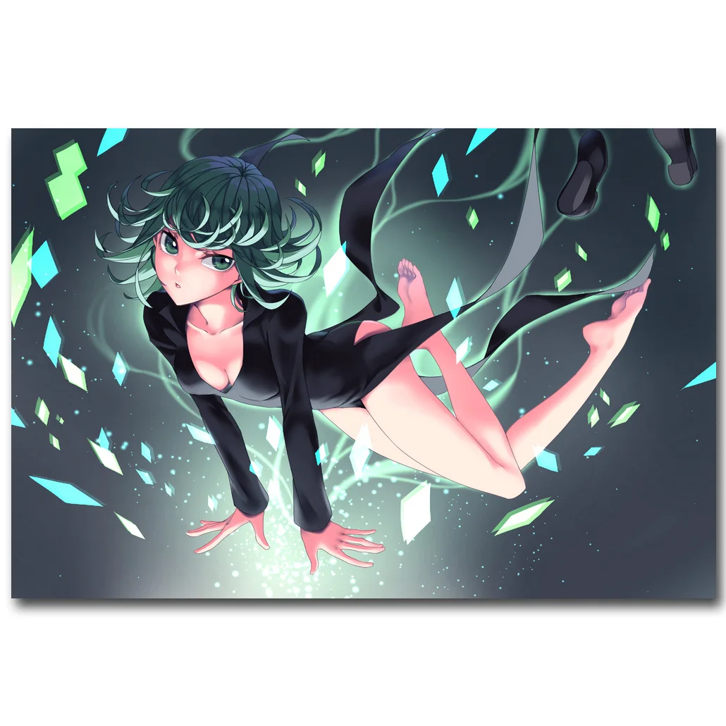 Постер One Punch Man из шелковой ткани с принтом 13x20 24x36 дюймов Горячие японские аниме